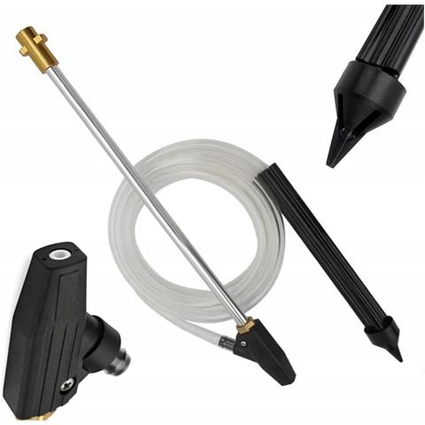 Set Di Idrosabbiatura Con Ugello Ceramico - Compatibile Con Idropulitrici Kärcher K2-k7 | Tubo 3m, Lancia 460mm | Pulizia Professionale - Foto 1