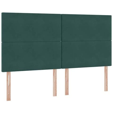 Letto con Contenitore Verde Scuro 180 x 200 cm Velluto - Foto 9