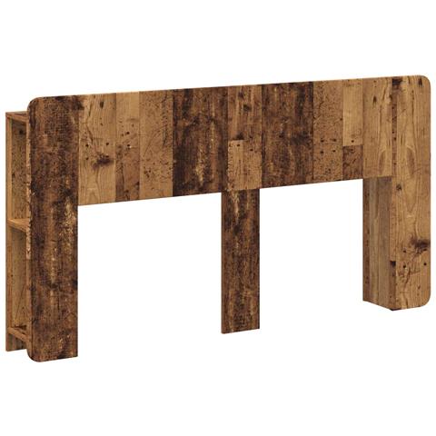 Testata del letto Legno antico Legno ingegnerizzato - Foto 1
