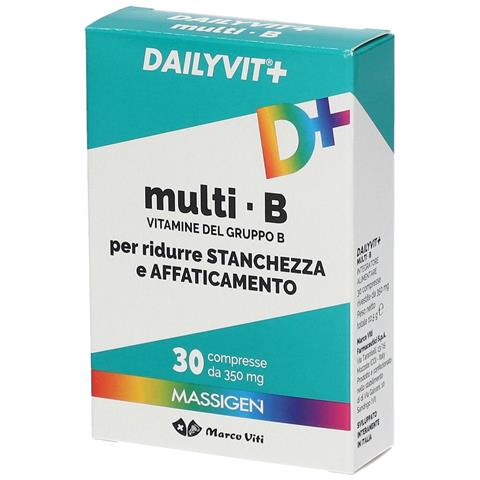 Multi B Vitamine del Gruppo B 30 Compresse Rivestita da 364 mg - Foto 1