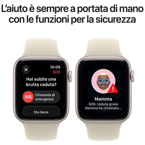 Watch SE (3nd generation) SE 3 GPS, Cassa 44 mm in alluminio mezzanotte con Cinturino Sport blu marino - M /L - Foto 9