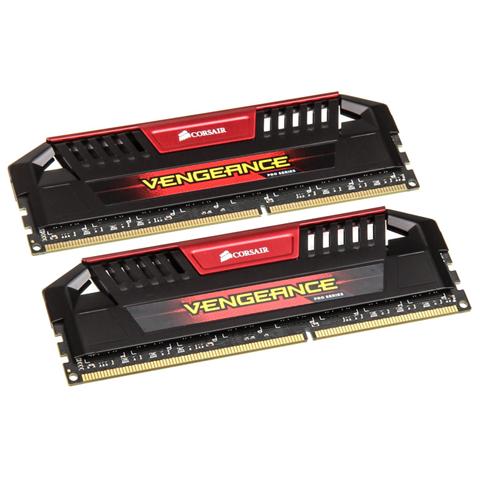 Memoria Dimm Vengeance Pro 16GB (2 x 8GB) DDR3 1600MHz CL9 Dissipatore Rosso - Foto 2