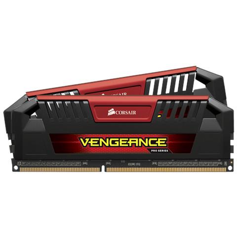 Memoria Dimm Vengeance Pro 16GB (2 x 8GB) DDR3 1600MHz CL9 Dissipatore Rosso - Foto 1