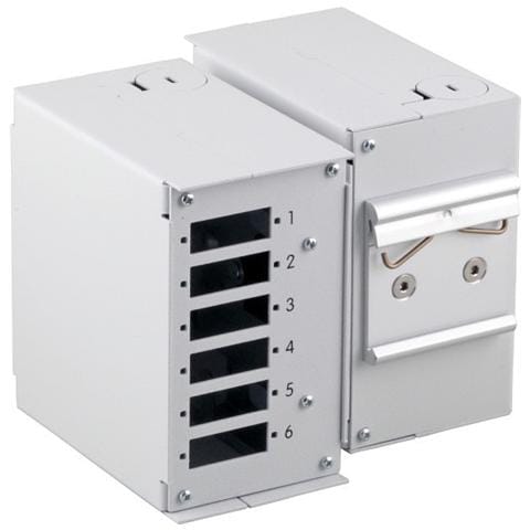 I-CASE DIN-SPLICE - Mini Box Ottico su Barra DIN senza Pannello Frontale - Foto 1