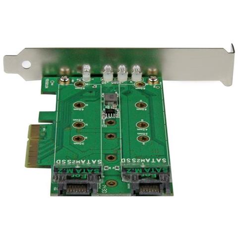 Adattatore SSD M. 2 NGFF a 3 porte - 1x M. 2 PCIe (NVMe) , 2x M. 2 SATA III M. 2 - PCIe 3.0 - Foto 5