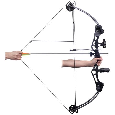 Arco Composito Per Adulti Con Accessori E Frecce In Fibra Di Vetro - Foto 2