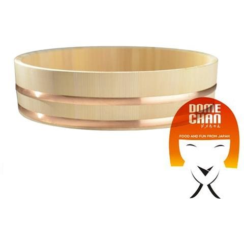 Hangiri Set In Legno Per Riso Sushi - 27 Cm - Foto 1