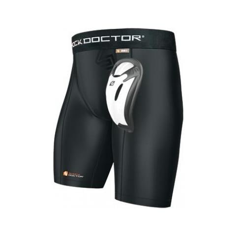 Pantaloncini Core Compression Con Conchiglia Bio-flex 221 - Nero M - Foto 1