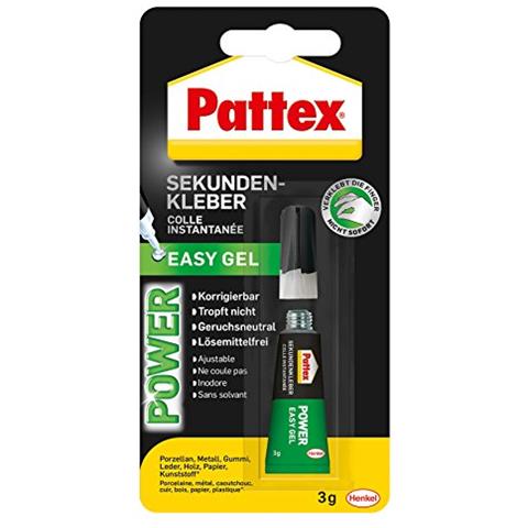 Pattex - Power Gel Colle Facile Instantanée, 3 G Tubo, - Foto 1