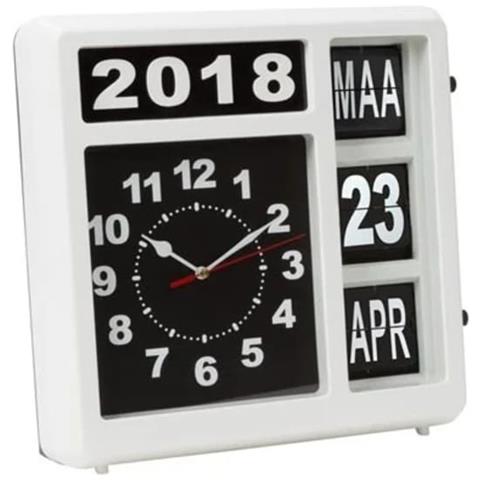 Orologio da Parete Girevole 31 x 31 cm Versione Olandese - Foto 1