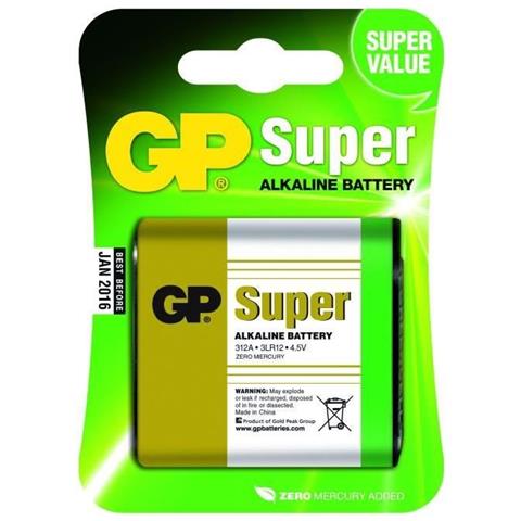 4.5V Super Alkaline, Alcalino, Prismatic, 4,5V - Foto 1