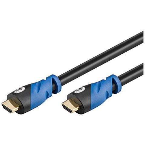 72316 1m HDMI HDMI Nero, Blu cavo HDMI - Foto 1