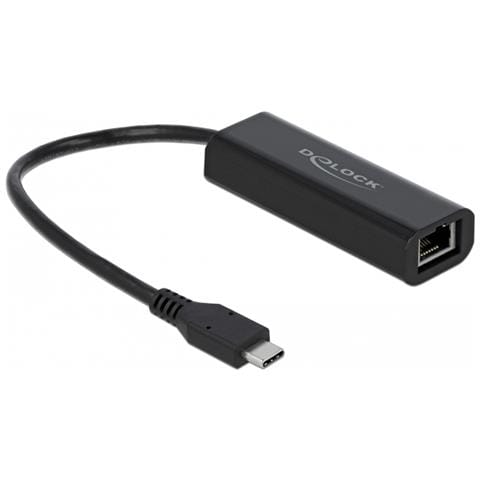 66298 cavo di interfaccia e adattatore USB Type-C RJ-45 Nero - Foto 1