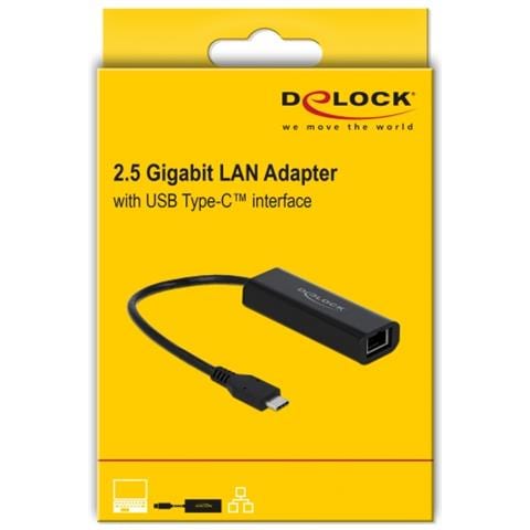 66298 cavo di interfaccia e adattatore USB Type-C RJ-45 Nero - Foto 2