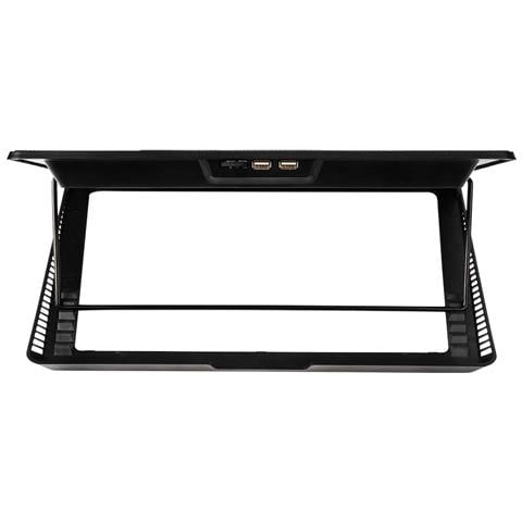 Laptop cooling pad 6 backlit fans 2000 RPM COS-01 base di raffreddamento per laptop 43,9 cm (17.3") Nero, Rosso - Foto 2
