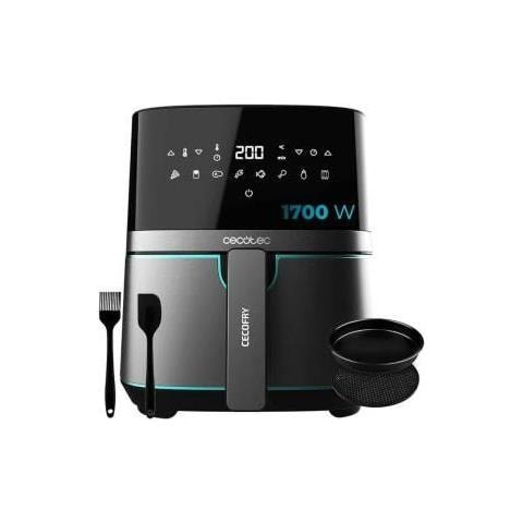 Friggitrice ad Aria 8435484033183 Capacità 5.5 Litri 1700 Watt Colore Nero /Acciaio inox - Foto 1