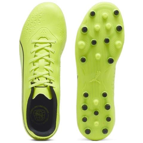 Scarpe Da Calcio King Match Mg Green 107572-02 Uomo Taglia 44 Colore Giallo Fluo - Foto 2