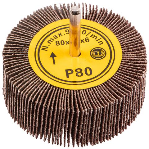 Ruota Lamellare Montata, 80 X 30 Mm, K80 - Foto 1