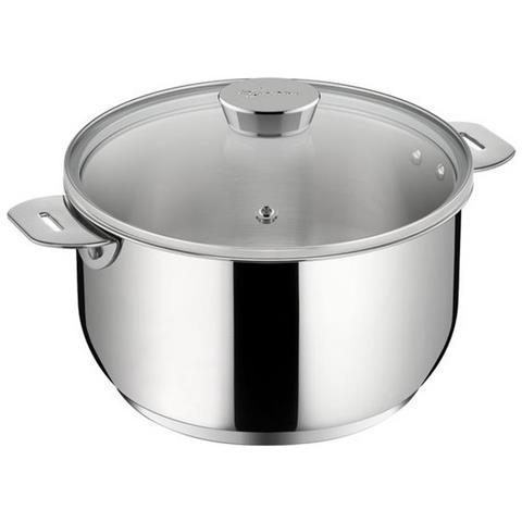 Pentola In Acciaio Inox Da 16 Cm Senza Manico + Coperchio - 12138031216 - Foto 2
