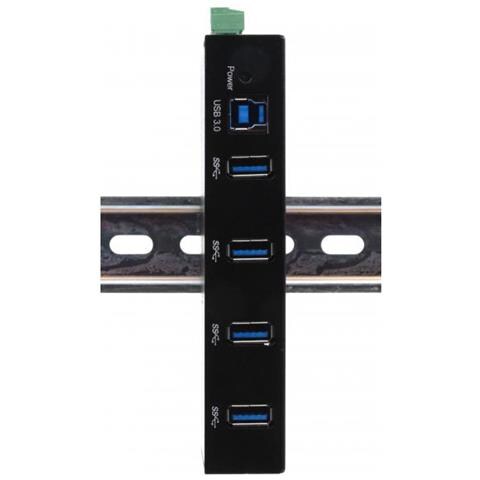 Ex-11234hms Hub Di Interfaccia Usb 3.2 Gen 1 (3.1 Gen 1) Type-b 5000 Mbit /s Nero - Foto 2