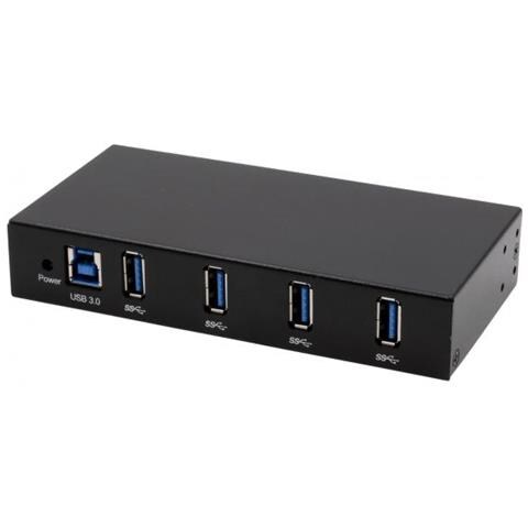 Ex-11234hms Hub Di Interfaccia Usb 3.2 Gen 1 (3.1 Gen 1) Type-b 5000 Mbit /s Nero - Foto 1