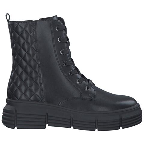 Black Casual Closed Booties Stivaletti Sintetico E Tessile Scarpe Donna Nero Eu 39, 5-25202-41 001 - Foto 2