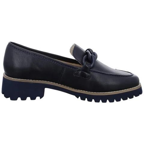 Kent Loafers Mocassino Pelle Scarpe Donna Blu Eu 36, 12-31209-16 - Foto 3