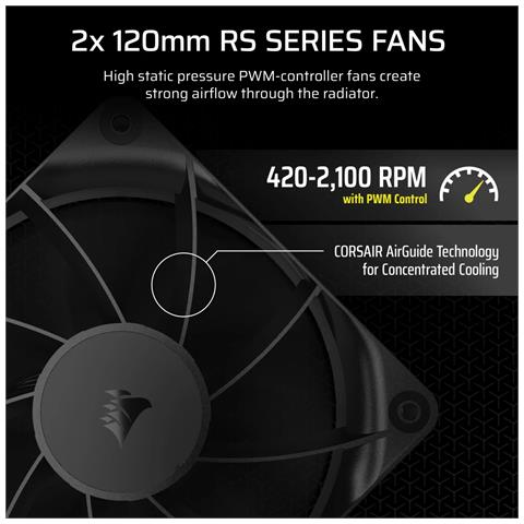 NAUTILUS 240 RS Scheda madre Raffreddatore di liquidi tutto in uno Nero - Foto 13