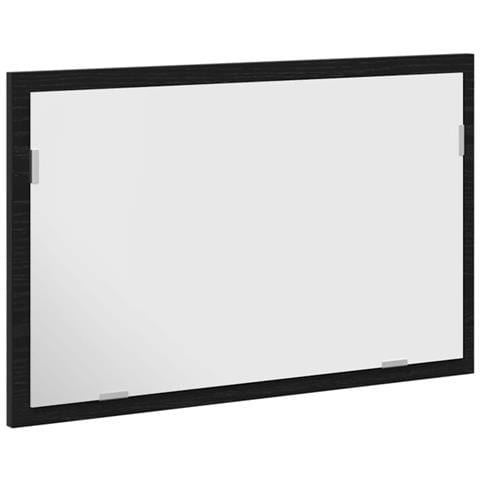 Specchio da Bagno con Luci LED Rovere Nero 60x8,5x37 cm - Foto 2