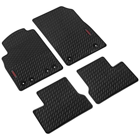 , Set Tappeti Su Misura In Eco Gomma - Compatibile Per Opel Astra J 4p (09/12>08/18) - Opel Astra J 5p (01/10>10/15) - Opel Astra J Gtc (09/11>08/18) - Opel Astra J Sports Tourer (11/10>02/16) - Foto 1