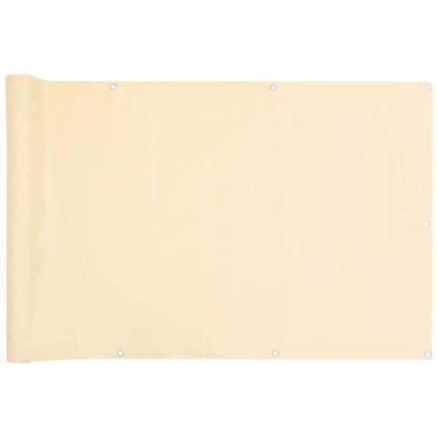 Paravento Da Balcone Crema 1000x120 Cm In Pvc - Foto 2
