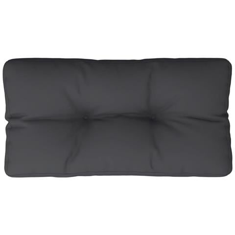 Cuscino Per Pallet Nero 70x40x12 Cm In Tessuto - Foto 1