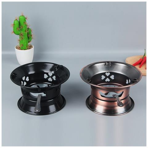 Fornello A Alcool Portatile Con Cassetto - Rosa Pietra Ollare - Foto 2