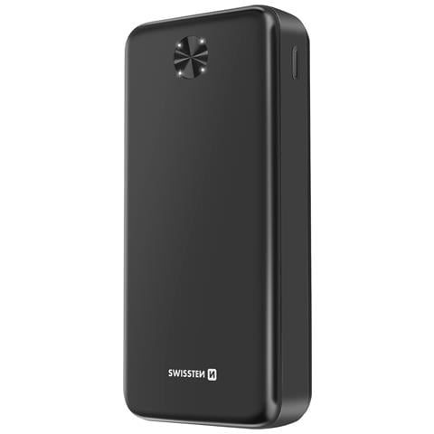 Batteria Esterna 20000mah 10.5w Con Doppio Porta Usb Indicatore Led, Nero - Foto 2