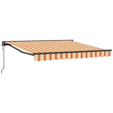 Tettuccio Elettrico Retrattile Giallo e Arancione 300x250 cm - Foto 1