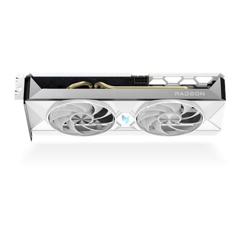 Nitro Radeon RX 9060 XT OC 8GB White Edition AMD GDDR6 - Foto 2