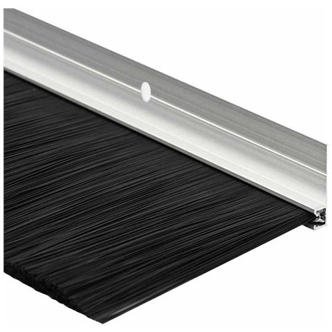 Spazzole per porte a vite 12 pcs Argento 100 cm - Foto 9