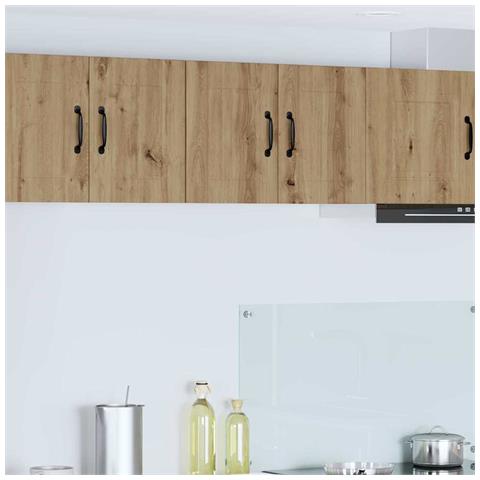 Pensile cucina con porta Rovere artigianale 60 x 31 x 40 cm - Foto 2