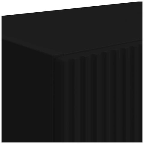 Mobile TV da parete 2 pcs Nero 59,5 x 31 x 40 cm - Foto 9