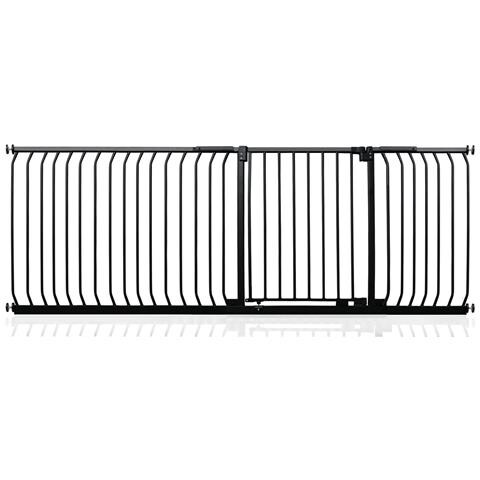 Safetots Cancelletto Di Sicurezza Elite, 207cm - 216cm, Nero Opaco - Foto 1