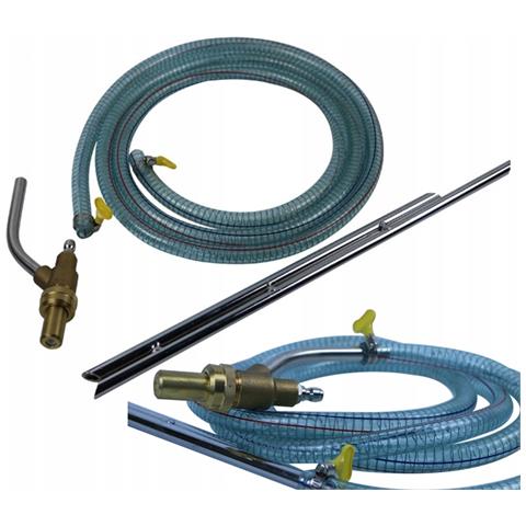 Set Di Idrosabbiatura Compatibile Con Idropulitrici Kärcher Hd /hds E Kranzle - Pressione Max 250 Bar, Tubo 3 M, Ugello In Acciaio Resistente - Foto 1