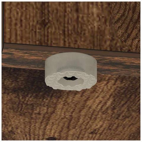 Tavolino Rovere fumé 37 x 32 x 40 cm Legno multistrato - Foto 9