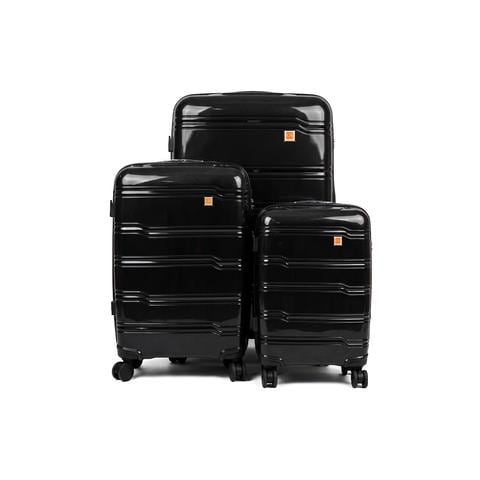 Set 3 Valigie Rigide in Polipropilene 37x23x55 cm, 41x26x65 cm e 48x29x75 cm con Ruote 360° - Foto 1
