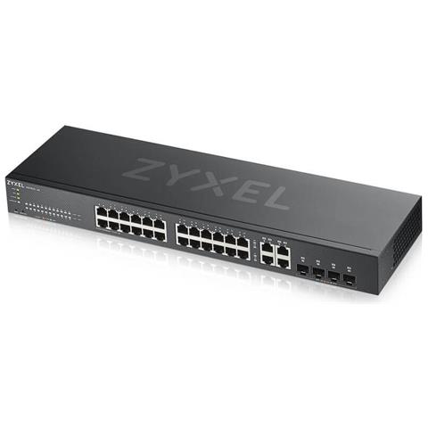 GS1920-24V2 Gestito Gigabit Ethernet (10/100/1000) Nero - Foto 4