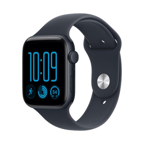 Watch SE (3nd generation) SE 3 GPS, Cassa 44 mm in alluminio mezzanotte con Cinturino Sport blu marino - S /M - Foto 1