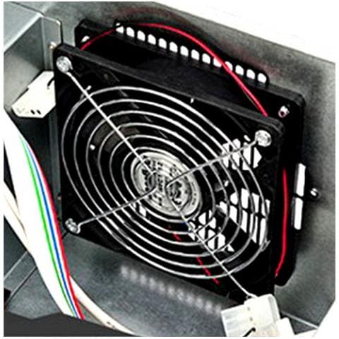 Case Industriale Rack I-CASE MP-P4HX-BLK6 19" 4U Ultra Compatto Micro-ATX Colore Nero - Foto 8