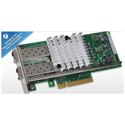 G10E-SFP-2XA-E2 Scheda Pcie Presto 10gbe Sfp+ Ethernet 2-Porte [ Compatibile Con Thunderbolt ] *Nuovo - Foto 1