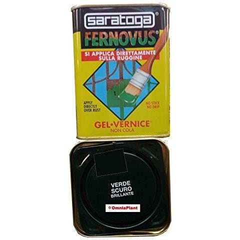 Vernice Gel Antiruggine Fernovus 750ml, Verde Scuro Brillante, - Foto 2