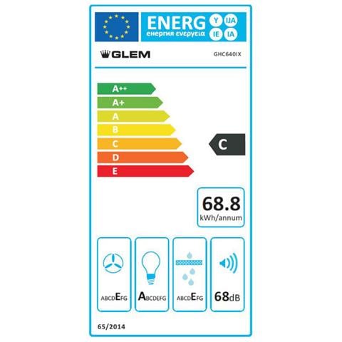 Cappa Sottopensile GHC640IX da 60 cm Aspirante Colore Inox - Foto 2