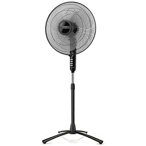Bergen 16C Ventilatore a Piantana, 45 W, Plastic, Nero - Foto 2